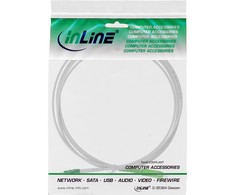 InLine ® Pluošto optinis paprastas kabelis, FTTH, LC / APC 8 ° į SC / APC 8 °, 9 / 125μm, OS2, 3m