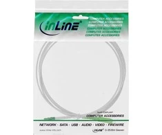 InLine ® Pluošto optinis paprastas kabelis, FTTH, LC / APC 8 ° į SC / APC 8 °, 9 / 125μm, OS2, 3m