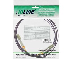InLine optinis šviesolaidinis kabelis LC / LC 50 / 125?m OM4 40m