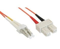 InLine Fiber Optic Duplex LC/SC 50/125µm OM3 7,5m mėlyna (88647O)