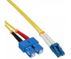 Inline Duplex LC / SC 9 / 125 μm, 0,5 m (88656S)