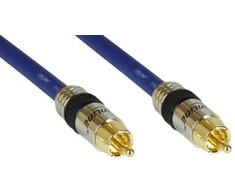 Inline Kabelis Intos RCA (Cinch) - RCA (Cinch) 7m mėlynas (89407P)