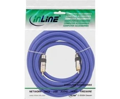 Kabelis InLine RCA (Cinch) -RCA (Cinch) 5m mėlyna (89805P)