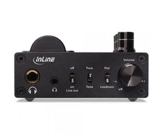 Galvos telefono stiprintuvas InLine Ampusu-EQ DAC