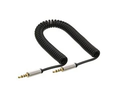 „Kabelis InLine“ lizdas 3,5 mm – lizdas 3,5 mm, 0,5 m sidabro (99274)