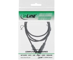 InLine lizdo prailginimas, 3,5 mm lizdas M/F, stereofoninis - 1m