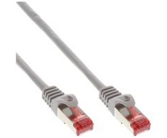 InLine 40pcs. pack Bulk- Pack InLine ® Lankstinukas S / FTP PiMF Cat.6 250MHz PVC pilkas vario 2m