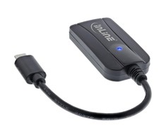 Skaitytuvas InLine® kortelių skaitytuvas USB 3.1 USB-C, suderinamas su SD/SDHC/SDXC, Micro SD, UHS-II