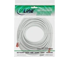 InLine Patchcord S / FTP, PiMF, Cat.6, 250MHz, be halogenų, baltas 5m (76905W)