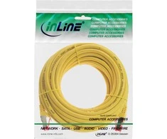 InLine Patchcord S / FTP, PiMF, Cat.6, 250MHz, be halogenų, geltona 5m (76905Y)
