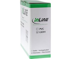 InLine S / FTP instaliacijos kabelis, PIMF, 6A kat., be halogenų, 500MHz, 100 m (76899W)