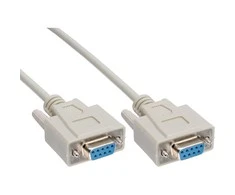 Inline Good Connections Geros jungtys Nulinio modemo kabelis 2 m serijos 9 kontaktų Bu/Bu baltas