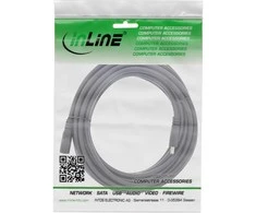 Maitinimo kabelis InLine ® Nuolatinės srovės lizdas, nuolatinės srovės kištukas, 4.0x1.7mm, AWG 18, juodas, 3m