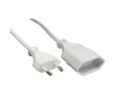 InLine Euro tipas Plug Power Min Extensionr - Moteris (16685W)