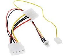 Inline Intos Molex - 3-pin, Wielokolorowy (33007T)