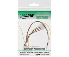 Inline Intos Molex - 3 kontaktų, įvairiaspalvis (33007T)