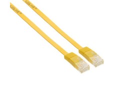 InLine Ultraslim Patchcable U / UTP, Cat.6, geltona, 10m (71600Y)