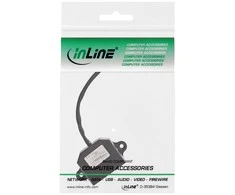 Šakotuvas InLine ® ISDN skirstytuvas, 1 -> 2, 0,15m, su rezistoriais