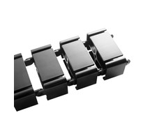 Organizacija InLine ® Lankstus kabelis, skirtas aukštai reguliuojamoms lentoms, 4 kompozicijos, 68x36mm. 1,28 m, juoda