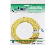 „InLine“ šviesolaidinis laidas LC/LC, 9/125 µm, OS2, 10 m (88656M)