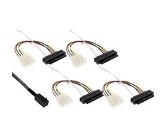 InLine SFF 8482 – SFF-8643, 1 m, daugiaspalvis (27633B)