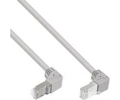 InLine ® Lokomotyvas aukštyn / žemyn Anglija, S / FTP (PiMf), Cat.6, 250MHz, PVC, varis, pilkas, 2.67m