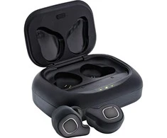 „InLine PURE Air TWS“ „Bluetooth“ į ausis įdedamos ausinės su tikru belaidžiu stereofoniniu garsu ir „Qi-Case PowerBank“
