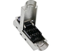 InLine ® RJ45 kištukas Cat.6A 500MHz, lauko montuojamas, ekranuotas, su užsukamu dangteliu