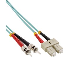 InLine Pluošto storis SC / ST, 50 / 125μm, OM3 10m (82510O)