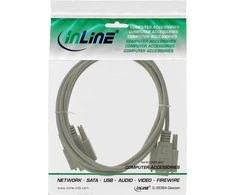 InLine DB- 9 - DB- 9, 3m, Pilkas (12233)