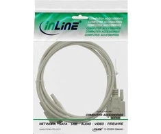 InLine DB- 9 - DB- 9, 5m, Beish (12215)