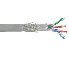 InLine Cable Cat.5E, S- FTP, AWG24, CU, PVC, pilka, 100m (73099U)