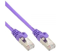 InLine Patrikas, 5E kat., SF / UTP, 10m, violetinė (72500P)