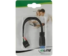 InLine Adapteris vidinis USB 3.0 į vidinį USB 2.0 - 15 cm