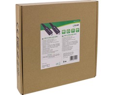 Kabelis USB InLine USB-C - USB-C 10 m Juodas (35799A)