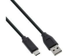 USB kabelis InLine USB- A - 1,5 m Juoda (35734)