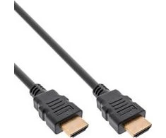 Kabelis InLine ® Sertifikuotas Ultra didelio greičio HDMI kabelis M / M 8K4K auksas, plakiruotas 2 m