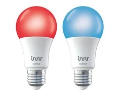 Innr Lighting „Innr 2x Color Bulb E27 Smart LED“, suderinamas su „Philips Hue“ ir „Osram Lightify“, „Zigbee 3.0“, „Alexa“