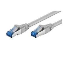 INTELLINET CAT6a S/FTP tinklo kabelis LSZH, 0,5 m, pilkas, 317092