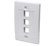 Intellinet 163309 Skydas paviršiuje montuojamam lizdui 3x Keystone