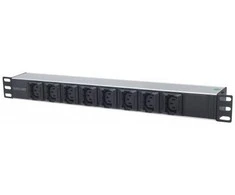 Intellinet Network Solutions Intellinet 19" Kaltgertebuchse 8-fach C13 PDU mit Klammern