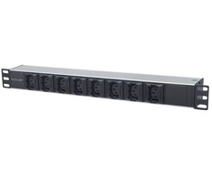 Intellinet Network Solutions Intellinet 19" Kaltgertebuchse 8-fach C13 PDU mit Klammern