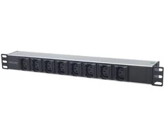 Intellinet Network Solutions Intellinet 19" Kaltgertebuchse 8-fach C13 PDU mit Klammern