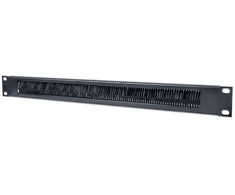 „Intellinet Network Solutions“ šepetėlinis kabelio įvadas 1U Rack 19, Juoda (712767)