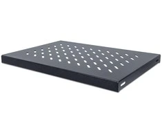 INTELLINET 19" Fixed Shelf 1U, 345 mm Gylis, Juodas, 712521