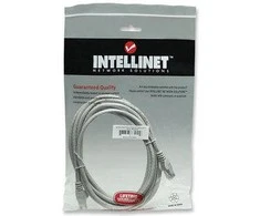 Intracom INTELLINET tinklo kabelis Cat6 U/UTP RJ45 vyriškas / RJ45 vyriškas 2,0 m 7 pėd. Pilka