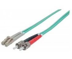 „Intellinet Network Solutions“ šviesolaidinis jungiamasis laidas OM3 50/125 MM ST-LC Duplex 2m (751001)