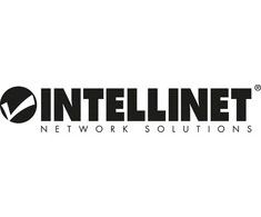 Intracom INTELLINET tinklo kabelis Cat5e U/UTP 1,0m 3ft. Juodas RJ-45 Vyriški / RJ-45 Vyriški Paauksuoti kontaktai Polibag