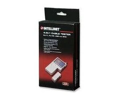 Intellinet 351911 kabelio testeris RJ45, RJ11, USB, BNC_
