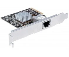 „Intracom INTELLINET PCI Express“ tinklo plokštė 10 gigabitų 10 GBASE-T 5 GBASE-T 2,5 GBASE-T 1 prievado PCI Express 2.0